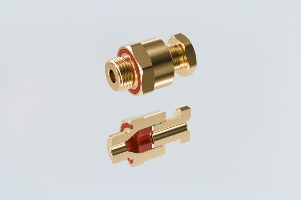 Ex Brass Cable glands Ex e Series TEF E204/622 | Art. No. 259176 R. STAHL