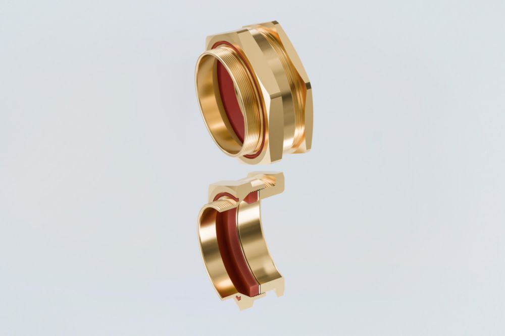 Ex Brass Cable glands Ex e Series TEF E204/622 | Art. No. 331969 R. STAHL