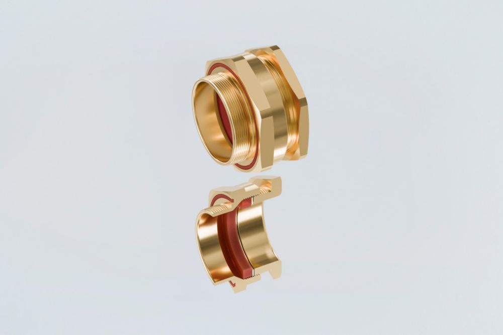 Ex Brass Cable glands Ex e Series TEF E204/622 | Art. No. 325311 R. STAHL