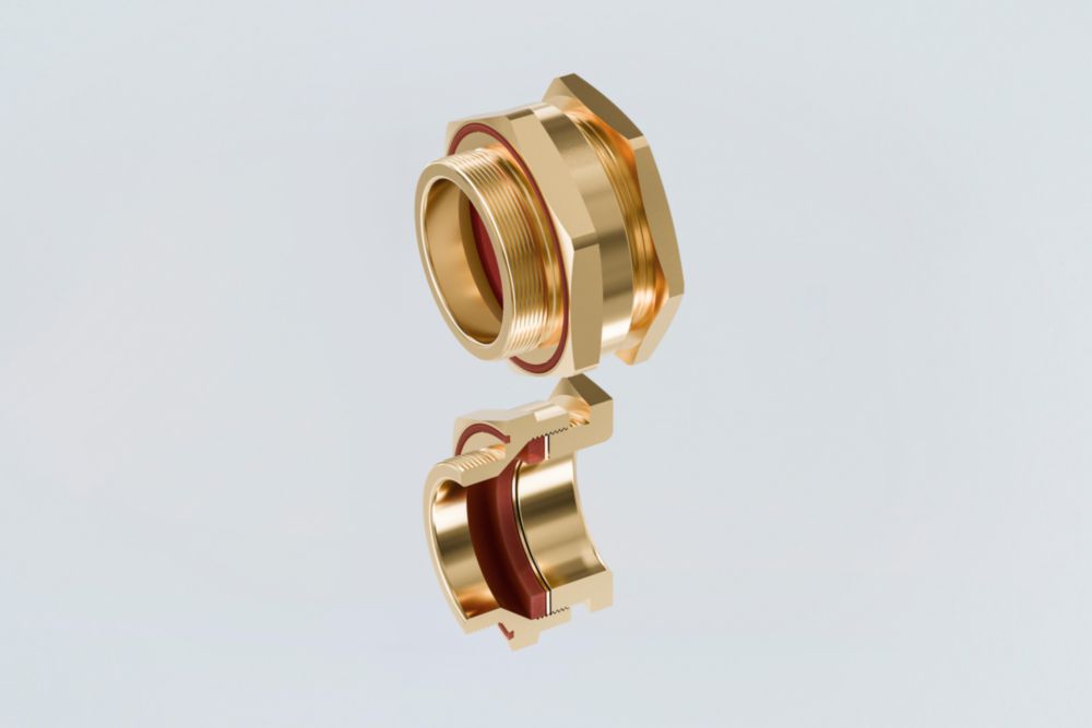 Ex Brass Cable glands Ex e Series TEF E204/622 | Art. No. 331940 R. STAHL