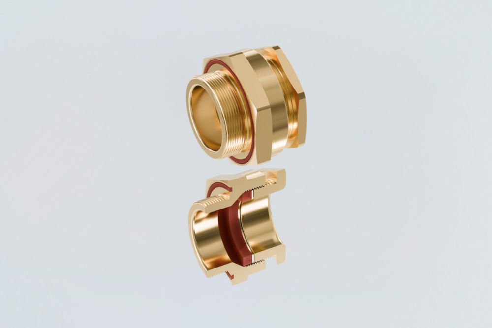 Ex Brass Cable glands Ex e Series TEF E204/622 | Art. No. 325263 R. STAHL