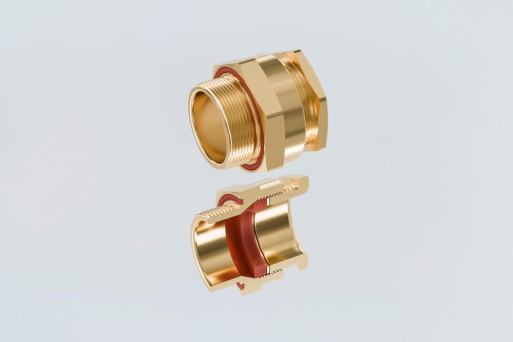 Ex Brass Cable glands Ex e Series TEF E204/622 | Art. No. 325273 R. STAHL