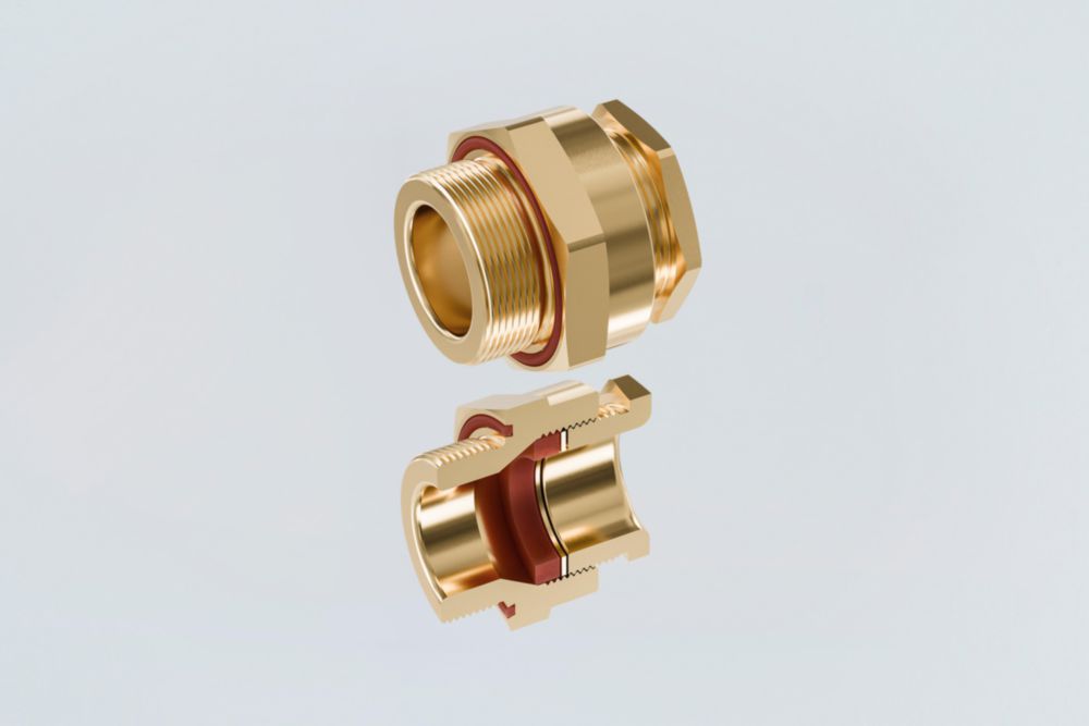Ex Brass Cable glands Ex e Series TEF E204/622 | Art. No. 331927 R. STAHL