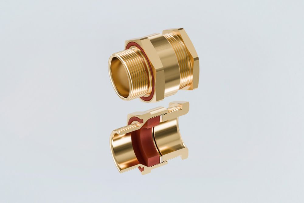 Ex Brass Cable glands Ex e Series TEF E204/622 | Art. No. 325270 R. STAHL