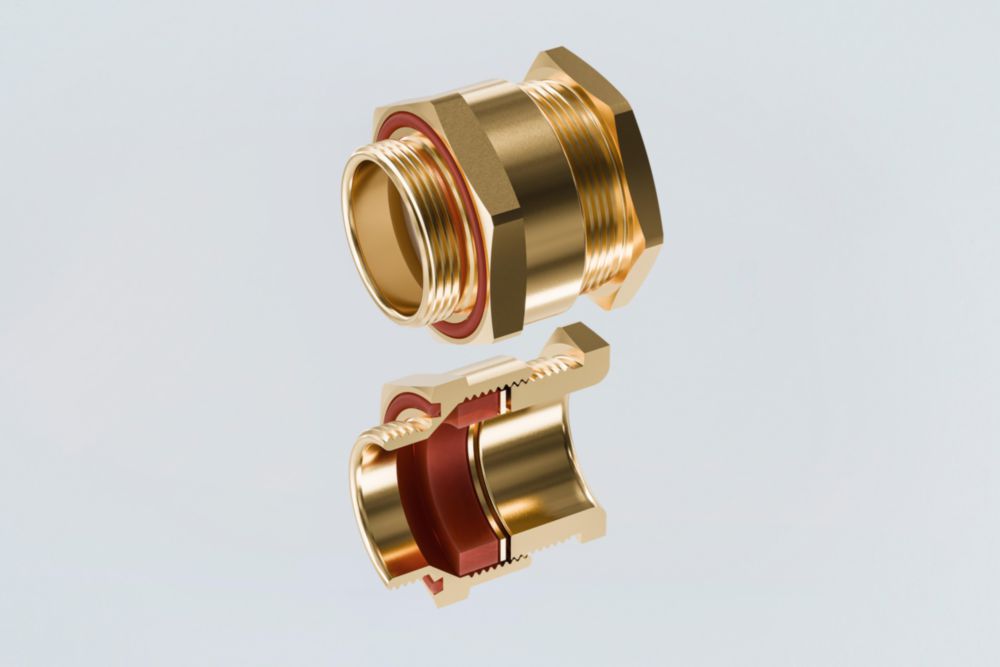 Ex Brass Cable glands Ex e Series TEF E204/622 | Art. No. 331922 R. STAHL