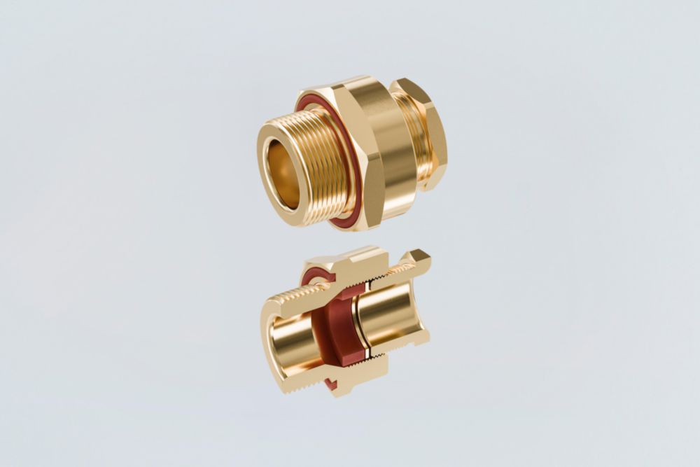 Ex Brass Cable glands Ex e Series TEF E204/622 | Art. No. 325309 R. STAHL