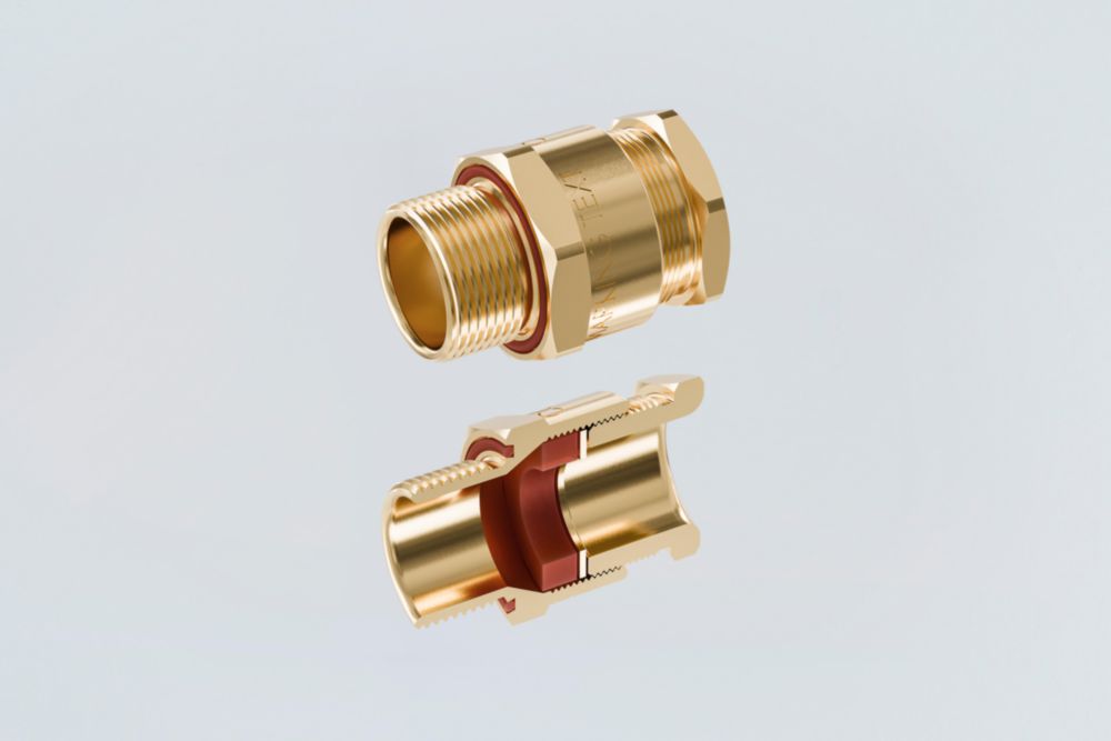 Ex Brass Cable glands Ex e Series TEF E204/622 | Art. No. 259250 R. STAHL