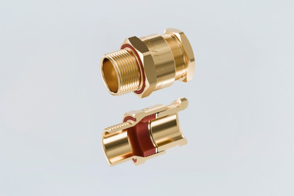 Ex Brass Cable glands Ex e Series TEF E204/622 | Art. No. 259234 R. STAHL