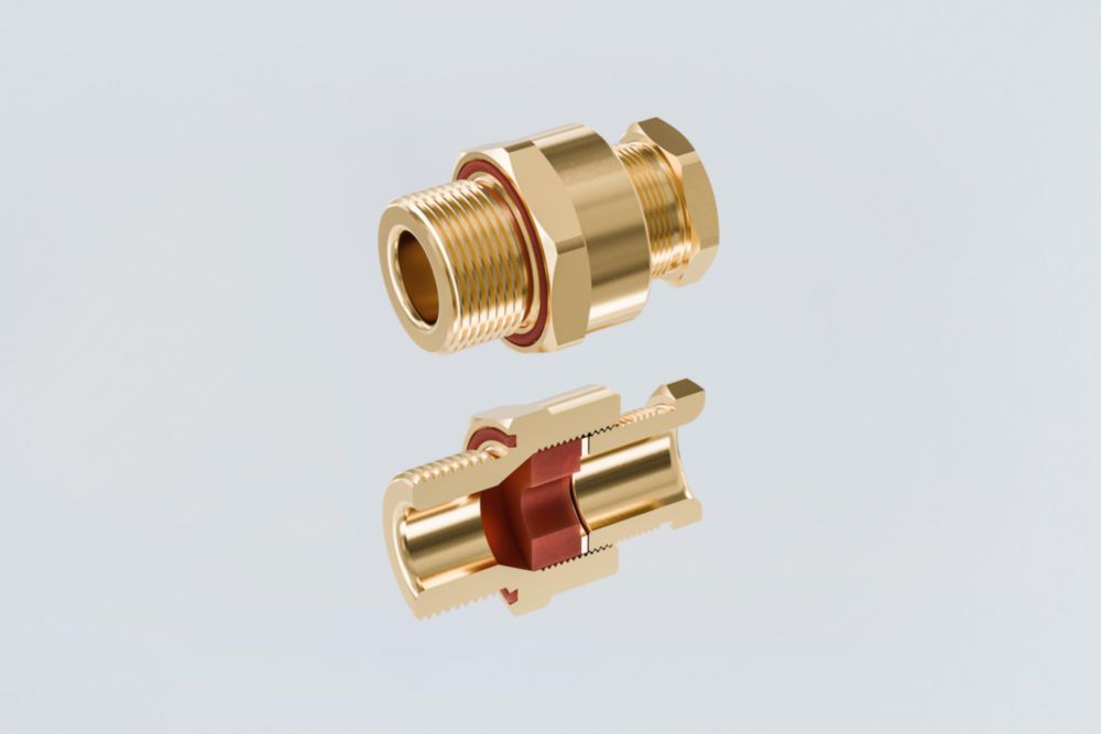 Ex Brass Cable glands Ex e Series TEF E204/622 | Art. No. 259226 R. STAHL