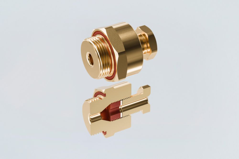 Ex Brass Cable glands Ex e Series TEF E204/622 | Art. No. 259212 R. STAHL