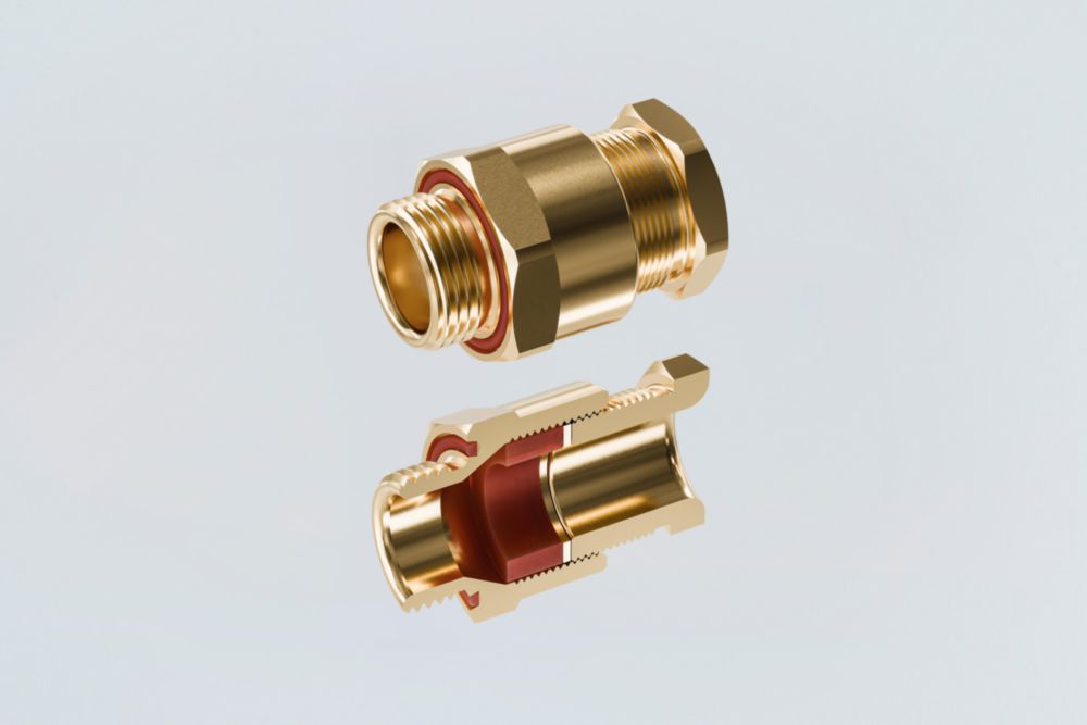 Ex Brass Cable glands Ex e Series TEFE204/622 | Nº d'art. 259200 R. STAHL