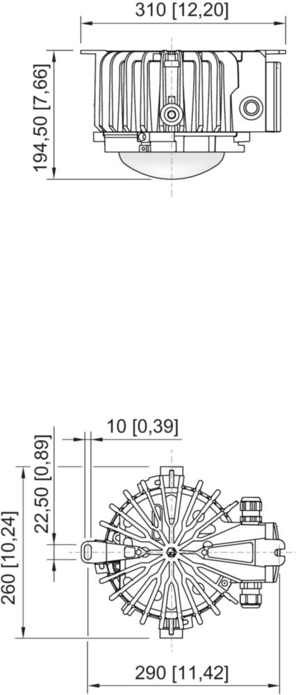 Ex Proyector universal LED, serie 6050/6 R. STAHL