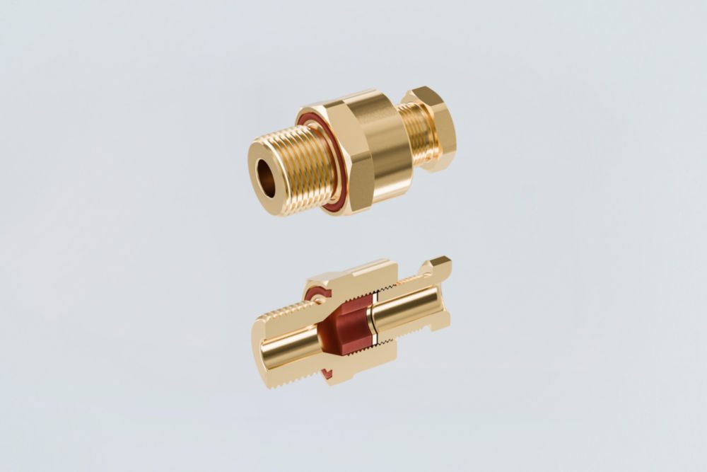 Ex Brass Cable glands Ex e Series TEF E204/622 | Art. No. 259190 R. STAHL