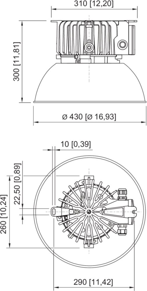 Ex Proyector universal LED, serie 6050/6 R. STAHL