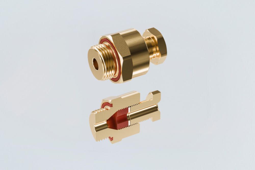 Ex Brass Cable glands Ex e Series TEF E204/622 | Art. No. 259188 R. STAHL