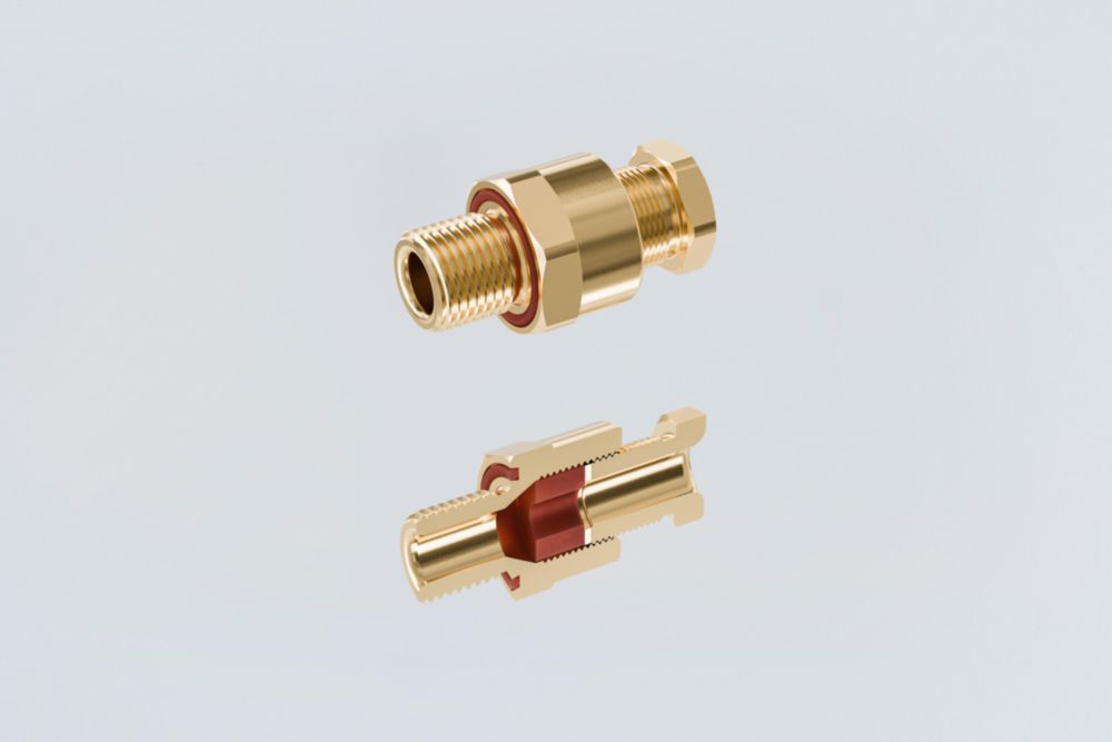 Ex Brass Cable glands Ex e Series TEF E204/622 | Art. No. 259182 R. STAHL