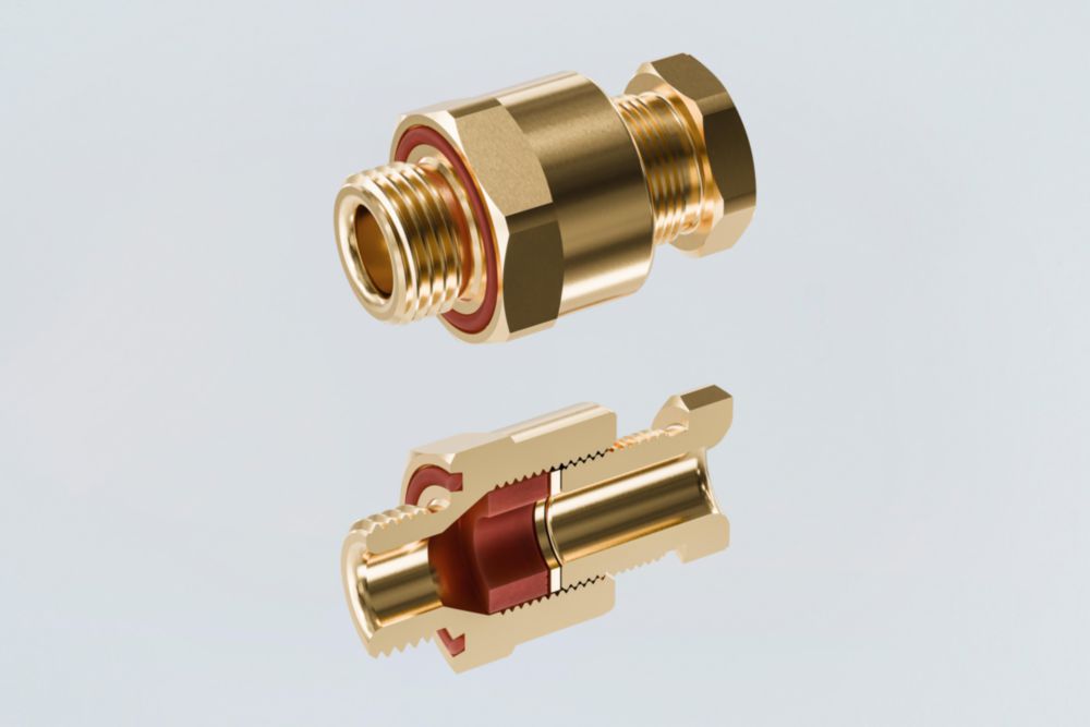 Ex Brass Cable glands Ex e Series TEF E204/622 | Art. No. 259180 R. STAHL