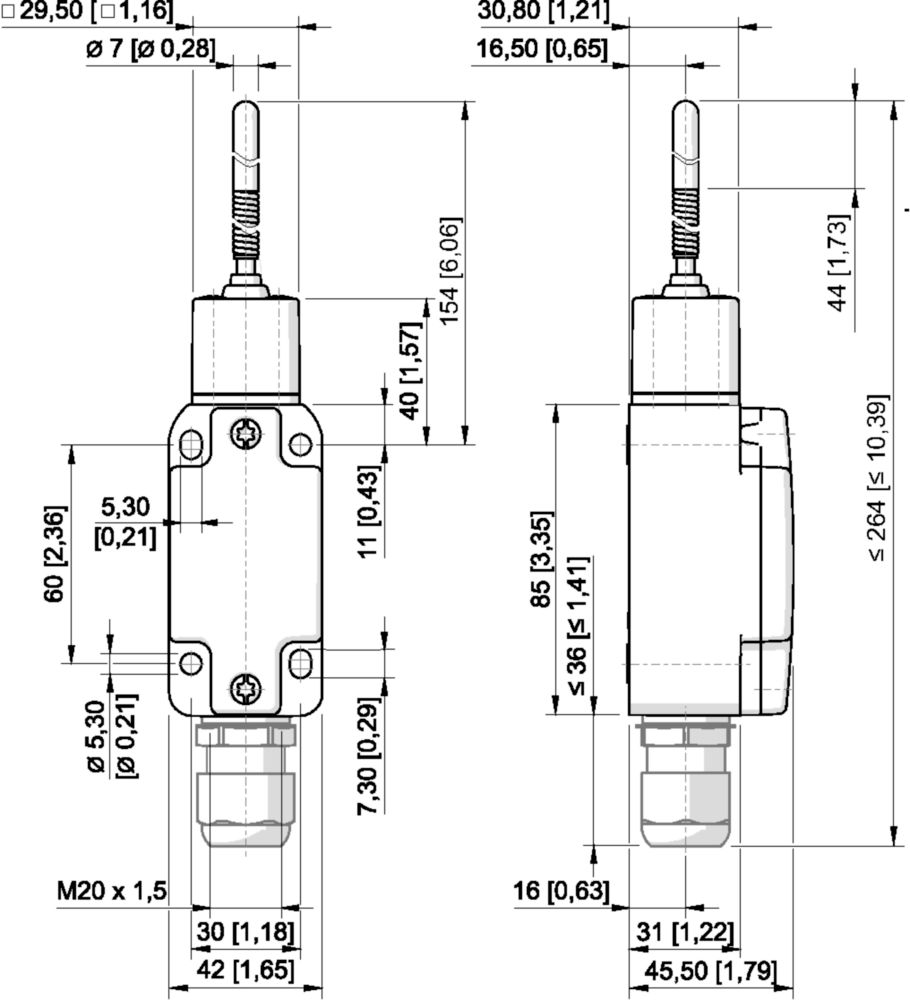Ex Position switch Series 8070/2 R. STAHL