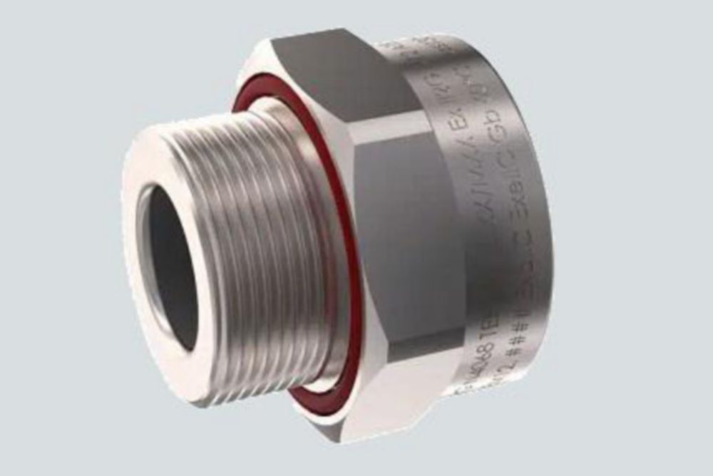 Ex Ex e and Ex d Male Metric Threads Adaptor AISI316 Series TEF66x R. STAHL