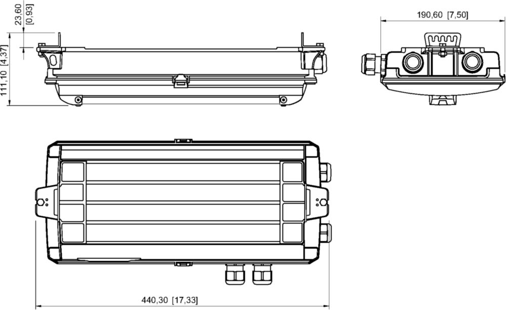 Ex C-LUX compact light fittings Series 6102 R. STAHL