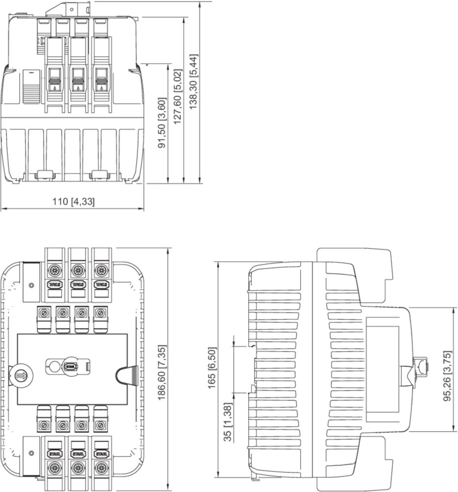 Ex Series 8523/1-MCP 32 A motor protection circuit breakers R. STAHL