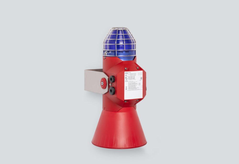 Ex Dispositivi di segnalazione ottici-acustici fino a 120 dB(A) / LED / 5 J, ALU, serie YL60/3 R. STAHL