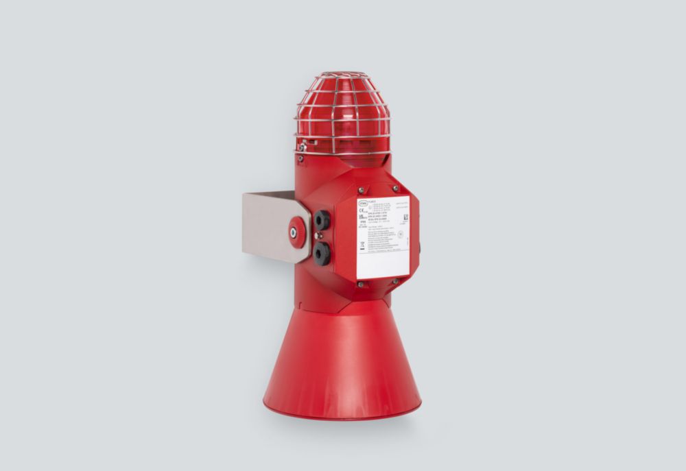 Ex Dispositivi di segnalazione ottici-acustici fino a 120 dB(A) / LED / 5 J, ALU, serie YL60/3 R. STAHL