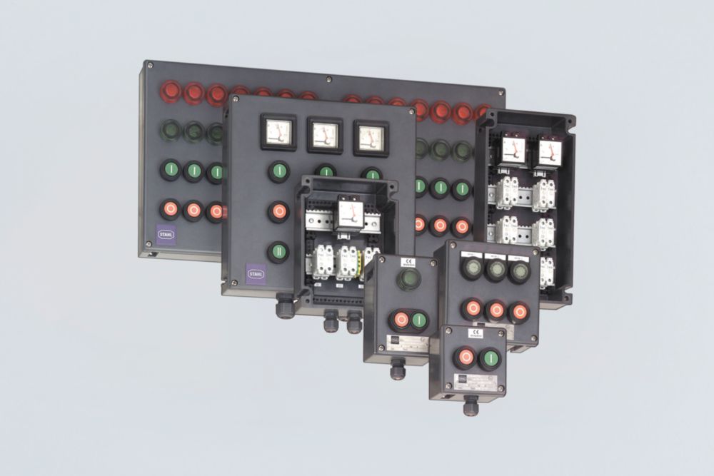 Ex Control boxes made of polyester resin Series 8146 R. STAHL