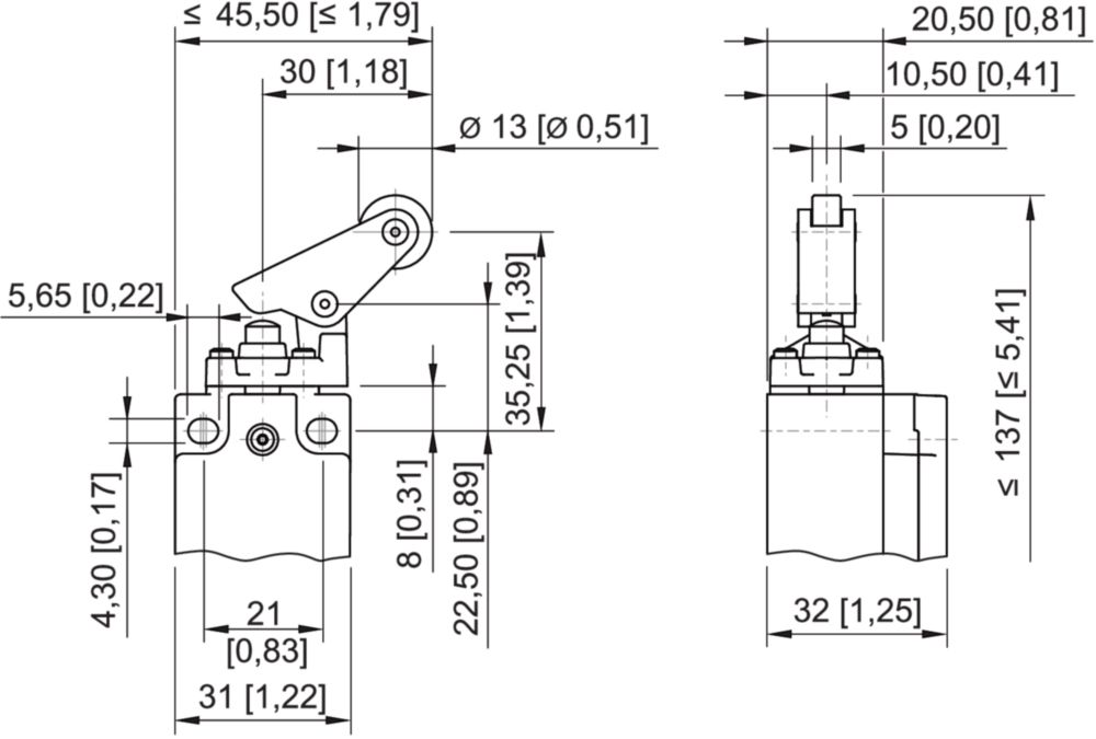 Ex Position switch Series 8060/2 R. STAHL