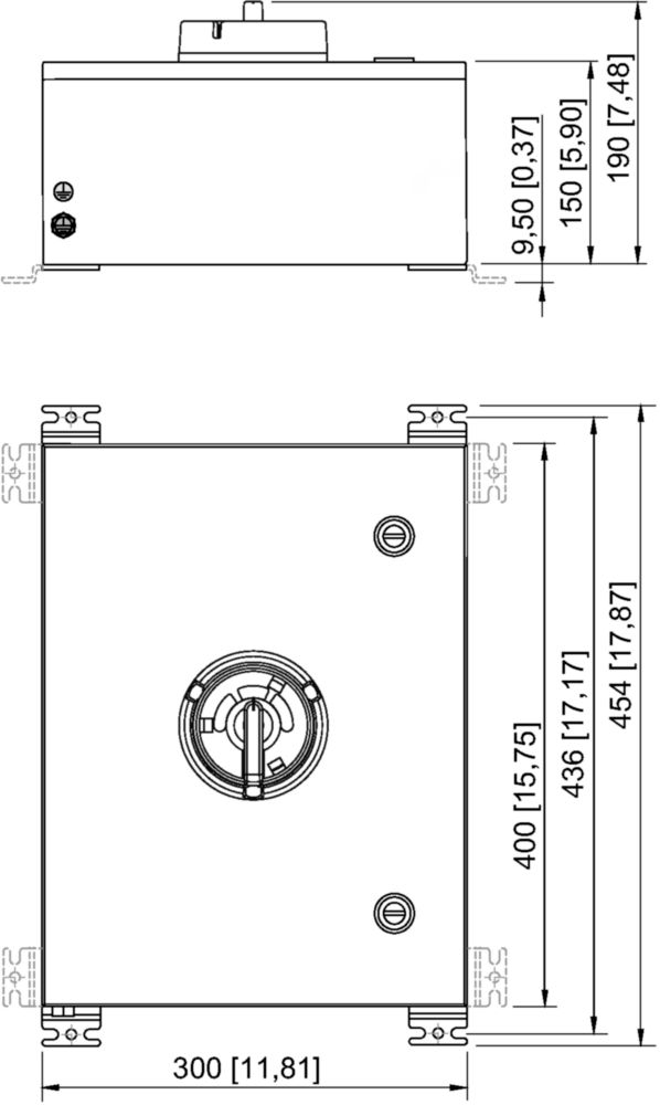 Ex Load disconnect switch and manual transfer switch Series 7150/5-V11 | Art. No. 286692 R. STAHL