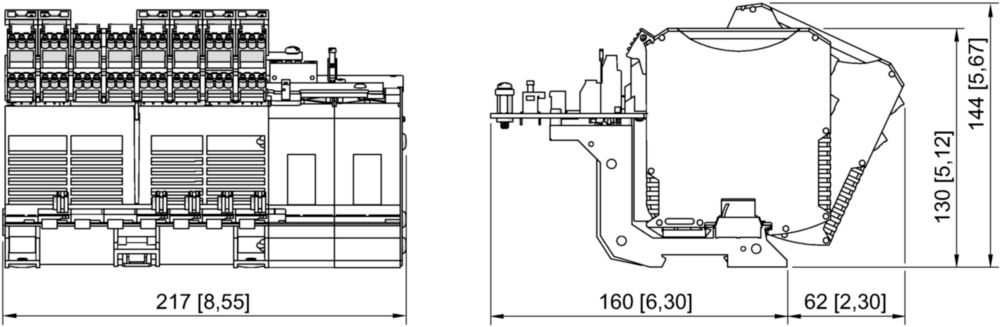 Ex bus-Carrier for 9419 series linking device | Art. No. 250240 R. STAHL