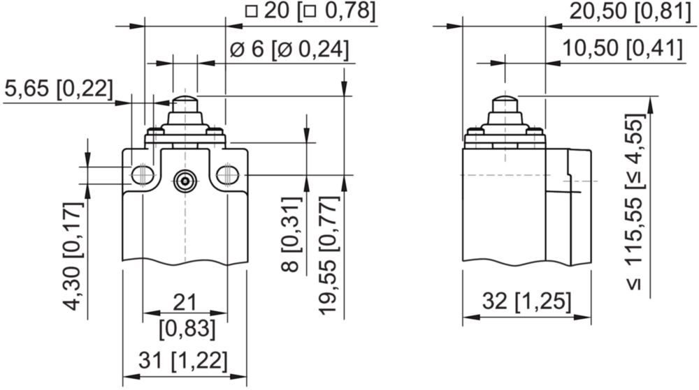 Ex Position switch Series 8060/2 R. STAHL
