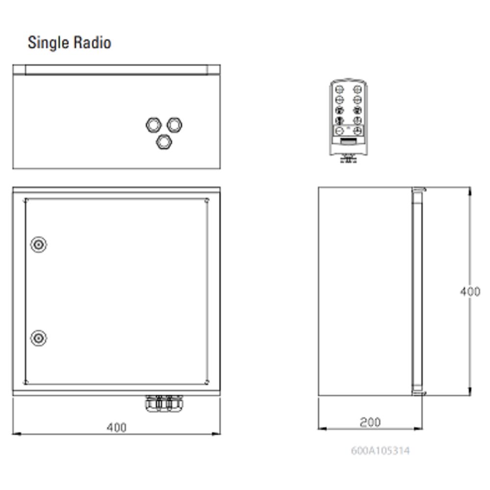 Radio Control Unit for Commander Searchlights Series TEF2618 | Art. No. 170741 R. STAHL