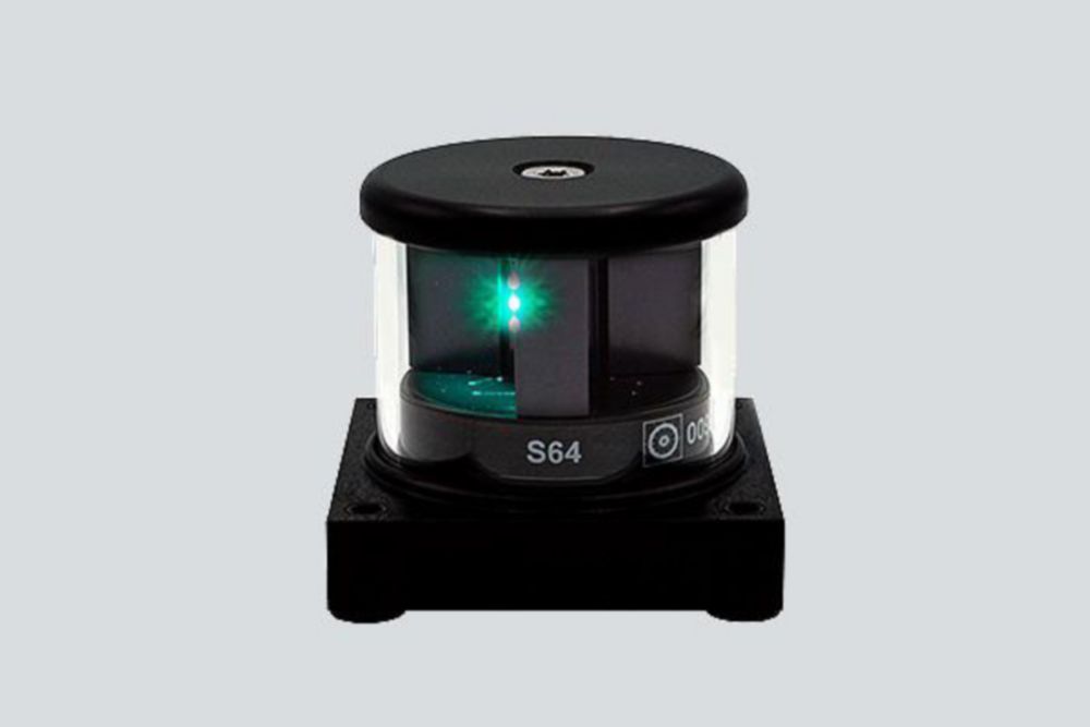 TRANBERG<sup>® </sup>LED Kompakt Navigationsleuchte Simplex Serie TEF 2890 R. STAHL
