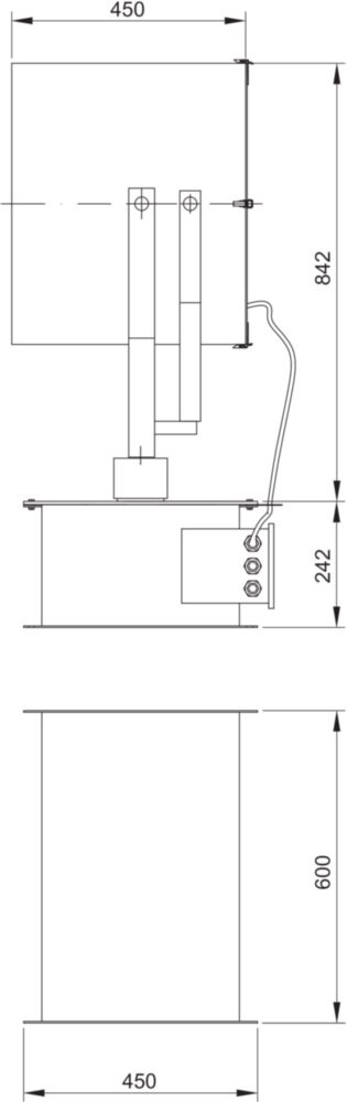 TRANBERG<sup>® </sup>Searchlight Halogen 2000 W Series TEF2650 R. STAHL