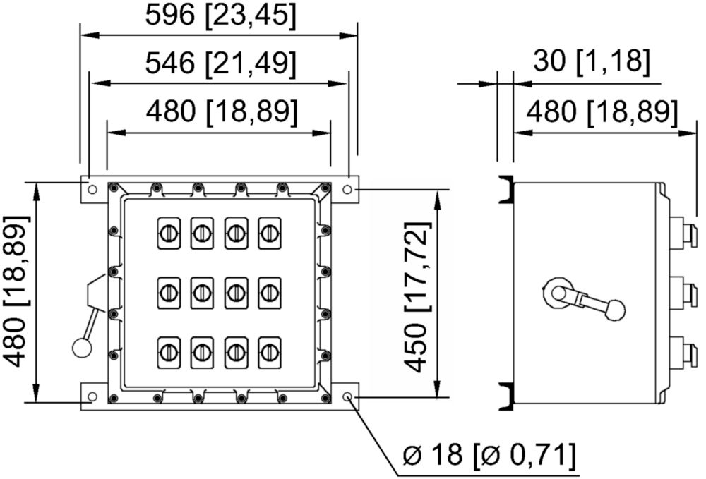 Ex Lighting and heating circuit distribution boards CUBEx Series 8264/-ExV R. STAHL