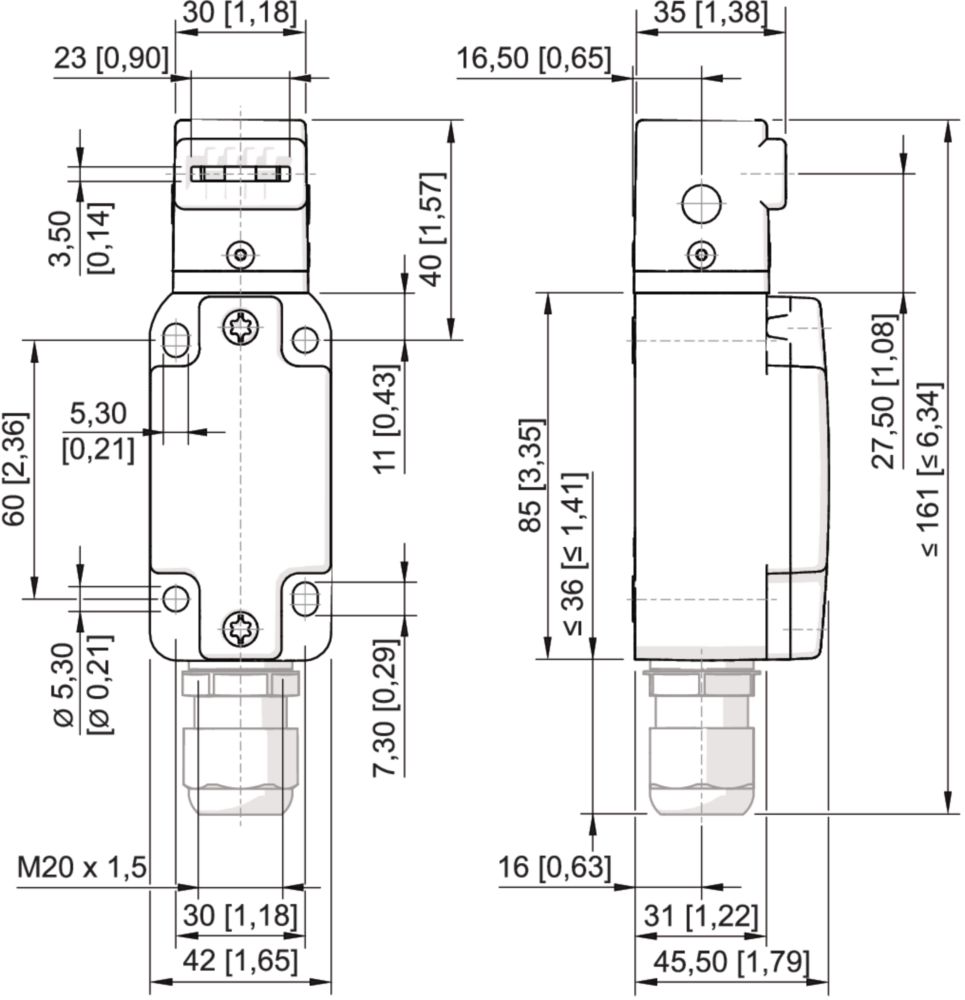 Ex Position switch Series 8070/2 R. STAHL