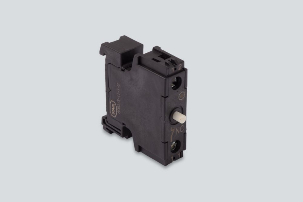 Ex Contact element for mounting rail mounting Series 8082/3 R. STAHL