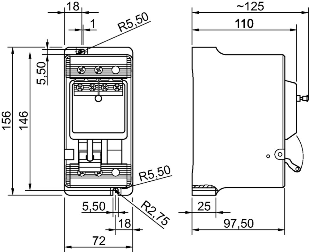 Ex Residual current circuit breakers Series 8562 R. STAHL