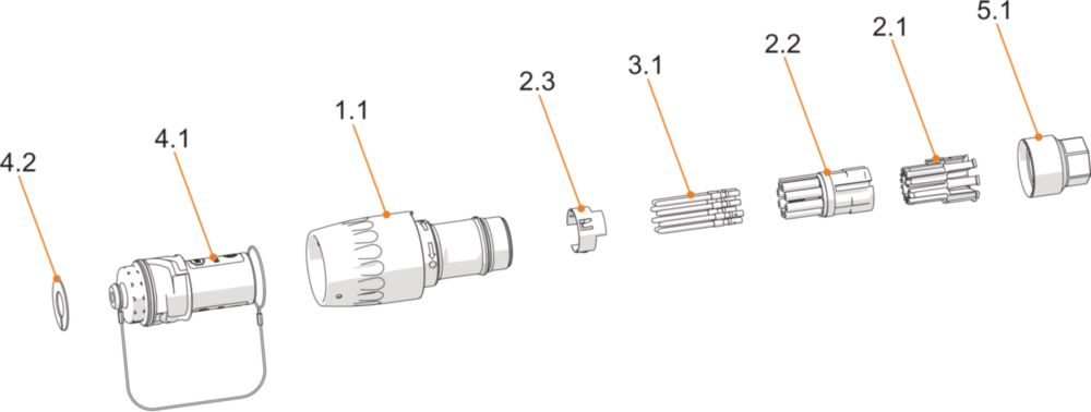Ex Spina miniCON serie 8595 R. STAHL