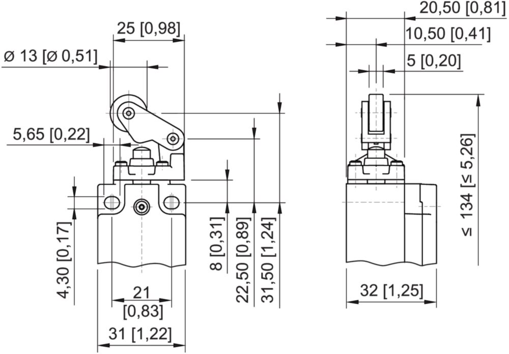 Ex Position switch Series 8060/2 R. STAHL