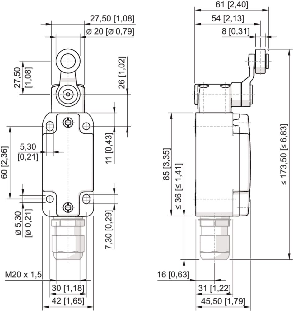 Ex Position switch Series 8070/2 R. STAHL