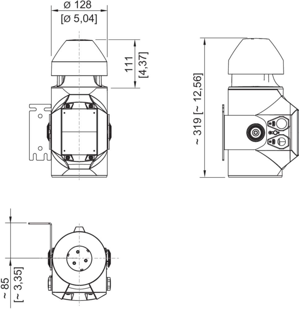 Ex Audible signalling device up to 120 dB(A), ALU, Series YA60/3 - YODALEX 3 R. STAHL