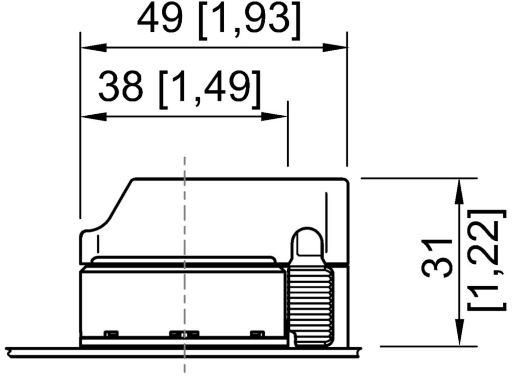 Ex Pulsante / interruttore Ex per montaggio a pannello serie 8003/1.1 per applicazioni ATEX / IECEx e <span class=