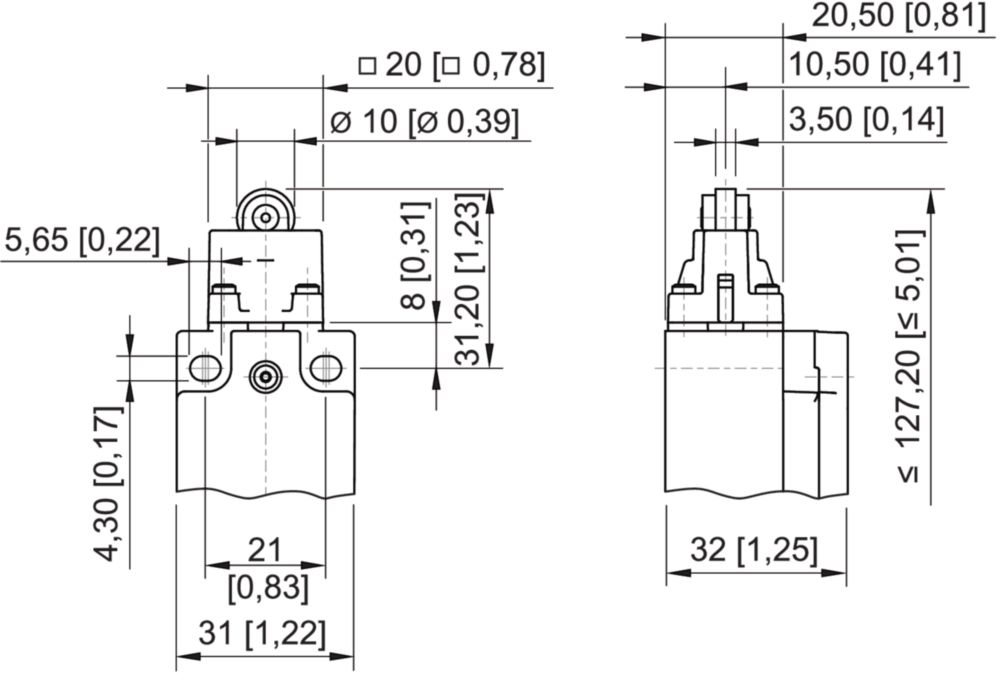 Ex Position switch Series 8060/2 R. STAHL