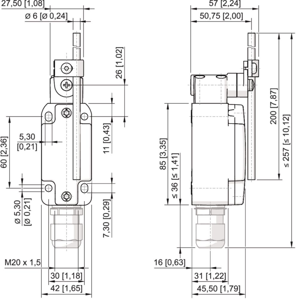 Ex Position switch Series 8070/2 R. STAHL