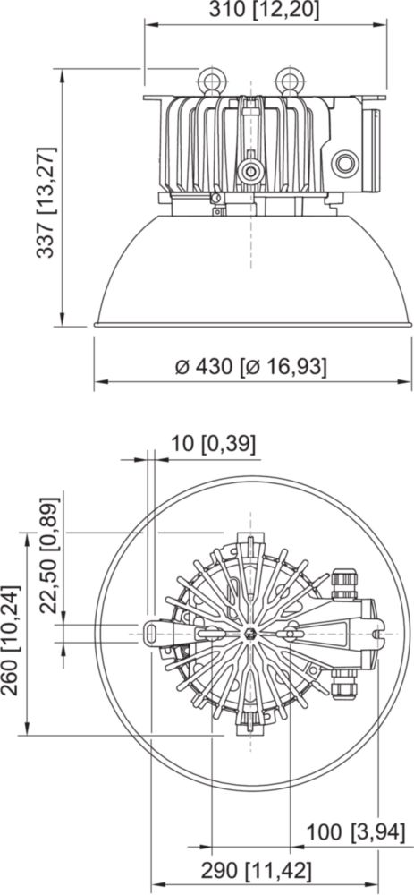 Ex Proyector universal LED, serie 6050/6 R. STAHL