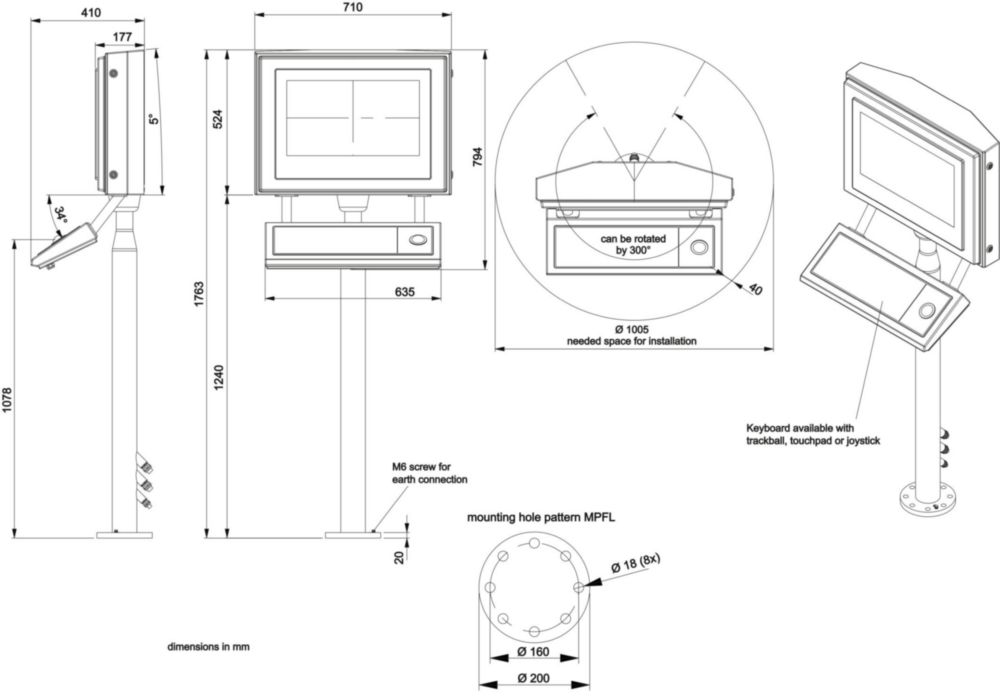ORCA Operator Stations for indoor and protected outdoor