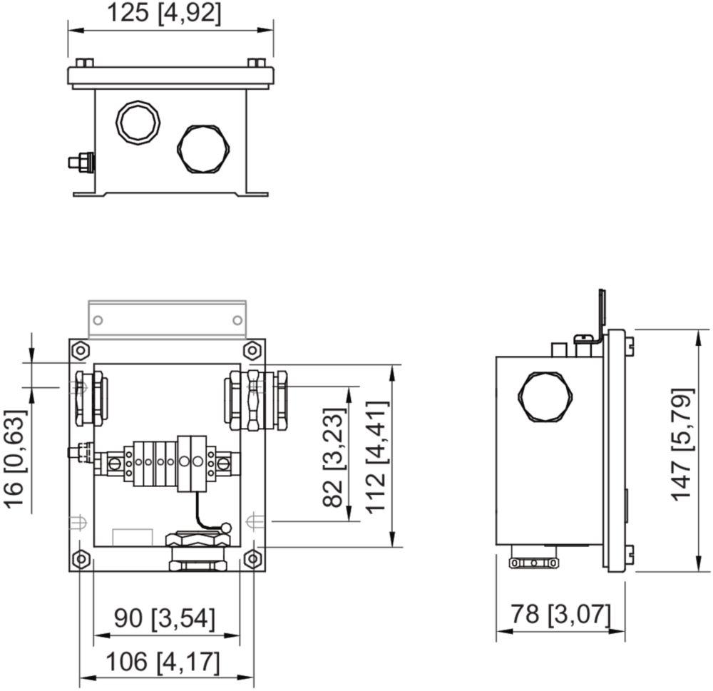 Ex TRANBERG<sup>®</sup> Junction box for heat tracing ‒ wall mounted Series TEF1058 R. STAHL
