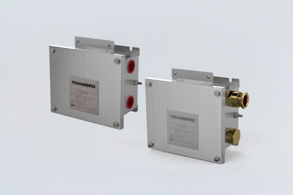 Ex TRANBERG<sup>® </sup>Junction Box for Heat Tracing / De-Ice - Wall Mounted Series TEF1058 R. STAHL